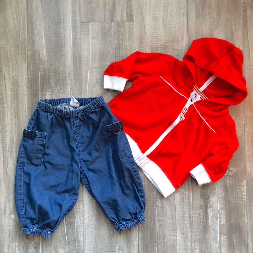 Adorable Petit Bateau outfit